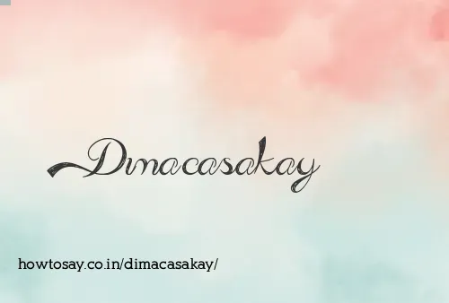Dimacasakay
