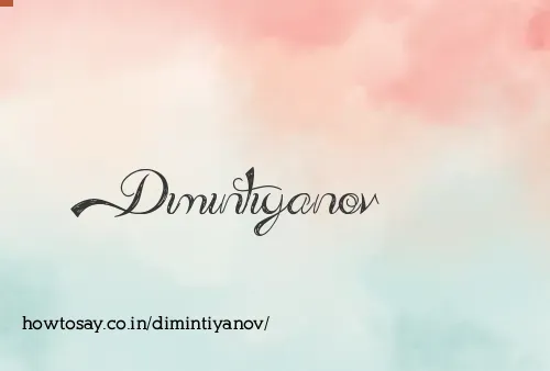 Dimintiyanov