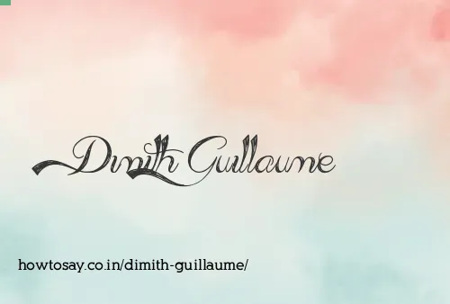Dimith Guillaume