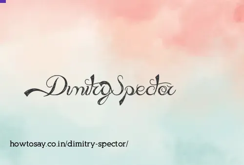Dimitry Spector