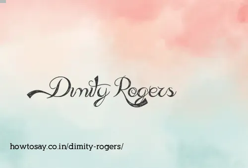 Dimity Rogers