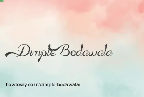 Dimple Bodawala