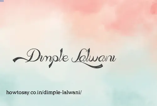 Dimple Lalwani