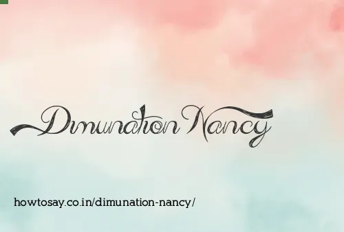 Dimunation Nancy