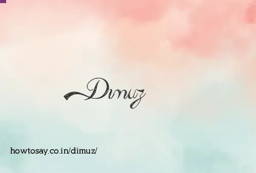 Dimuz