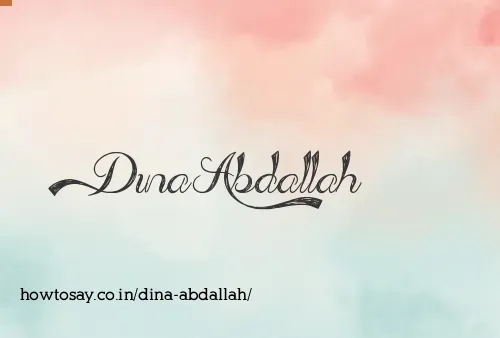 Dina Abdallah