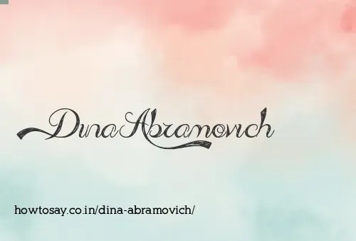 Dina Abramovich