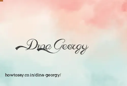 Dina Georgy