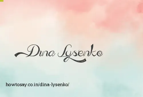Dina Lysenko