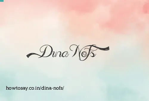 Dina Nofs