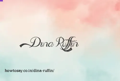 Dina Ruffin