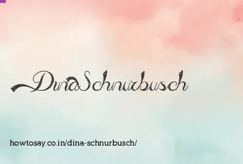 Dina Schnurbusch