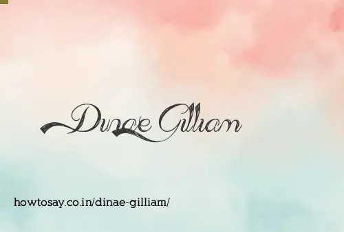 Dinae Gilliam