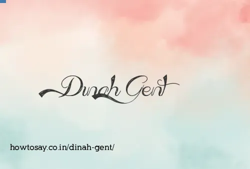 Dinah Gent