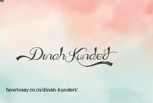 Dinah Kundert
