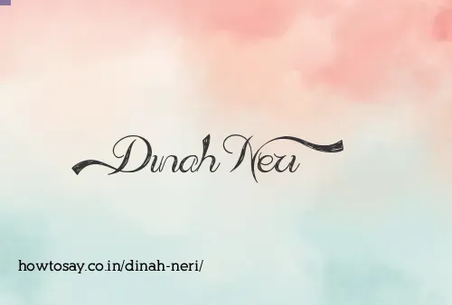Dinah Neri