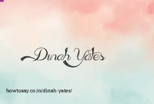 Dinah Yates