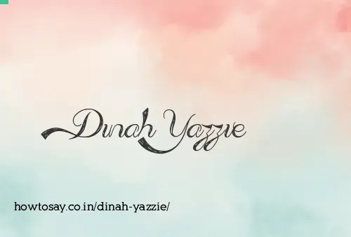 Dinah Yazzie