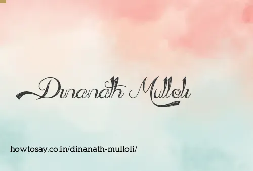 Dinanath Mulloli