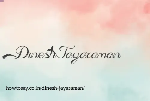 Dinesh Jayaraman