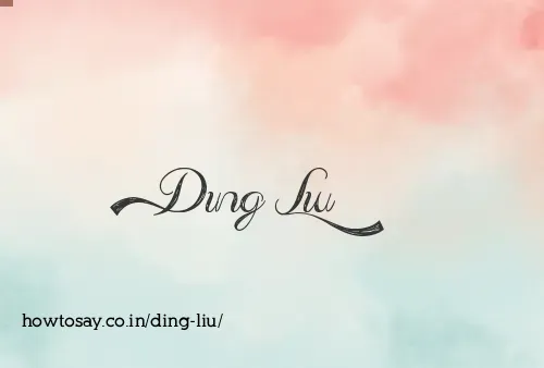 Ding Liu