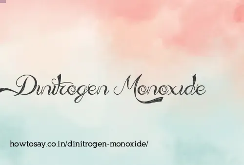 Dinitrogen Monoxide