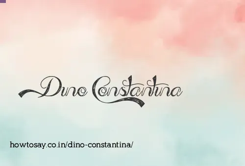 Dino Constantina