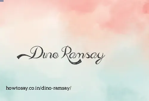 Dino Ramsay