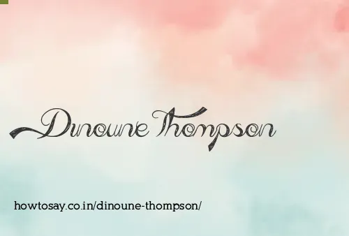 Dinoune Thompson
