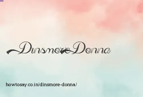 Dinsmore Donna