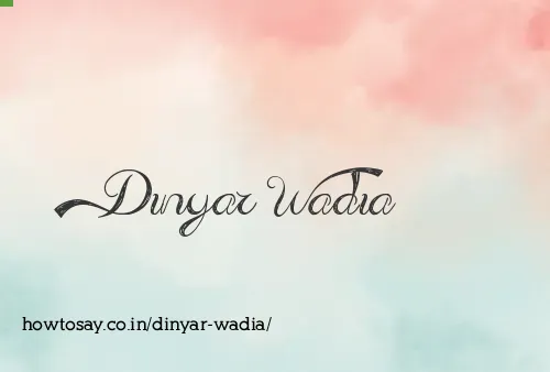 Dinyar Wadia