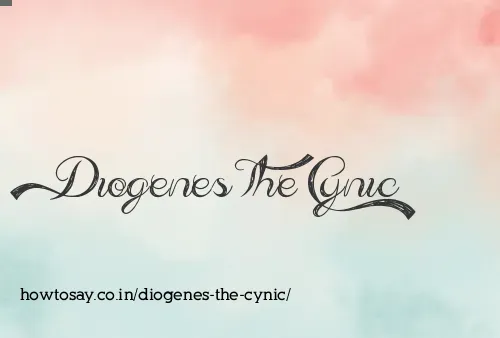Diogenes The Cynic
