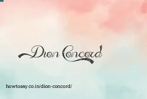 Dion Concord