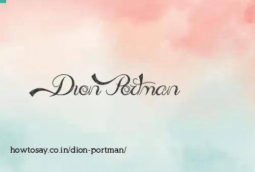 Dion Portman