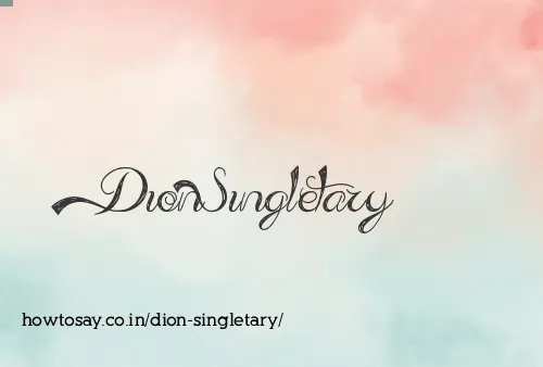 Dion Singletary