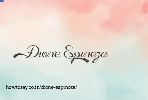 Dione Espinoza