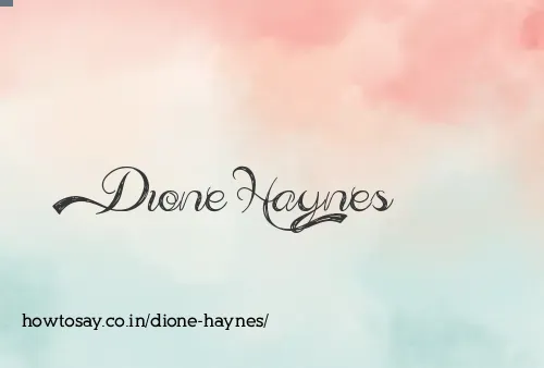 Dione Haynes