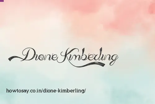 Dione Kimberling