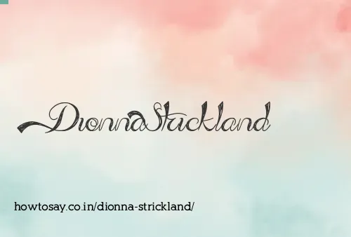 Dionna Strickland