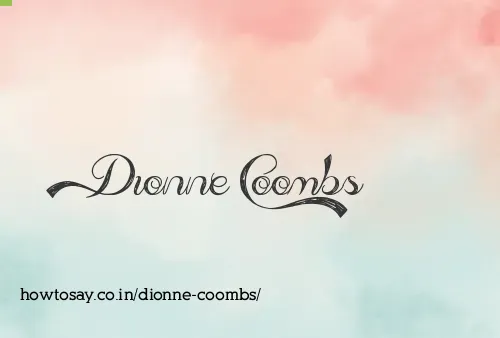 Dionne Coombs