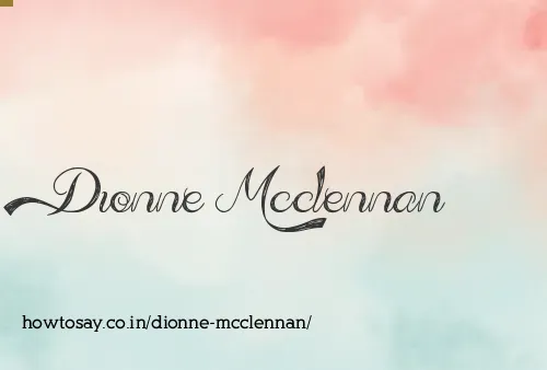 Dionne Mcclennan