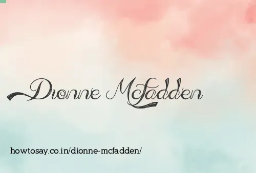 Dionne Mcfadden