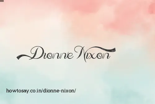 Dionne Nixon