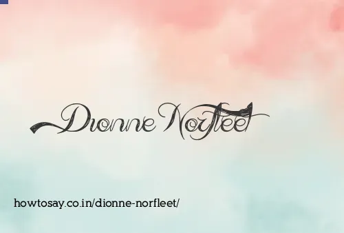 Dionne Norfleet