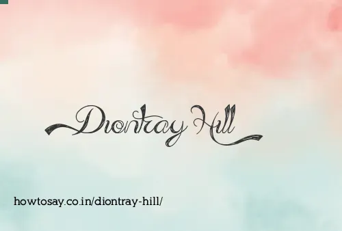 Diontray Hill