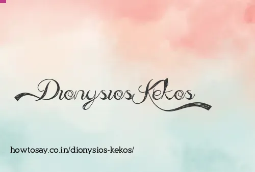 Dionysios Kekos