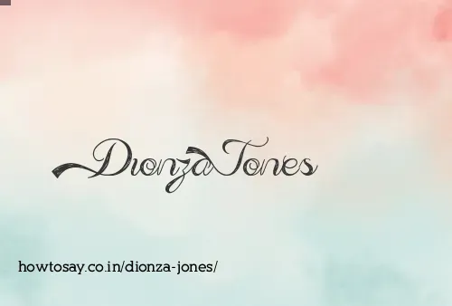 Dionza Jones
