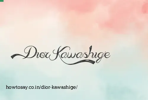 Dior Kawashige