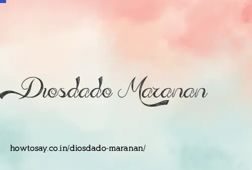 Diosdado Maranan