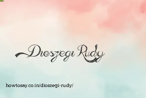 Dioszegi Rudy